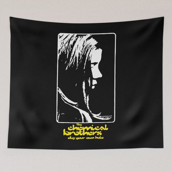 Item preview, Yellow Typography Hip Hop Band designed and sold by MosiUniq.