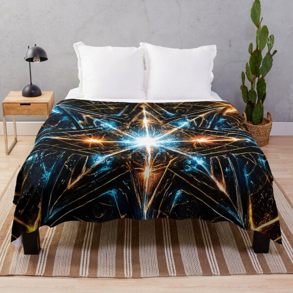 Item preview, Cyberpunk Symmetrical Star Geometry Core Art designed and sold by RiteshCenter .