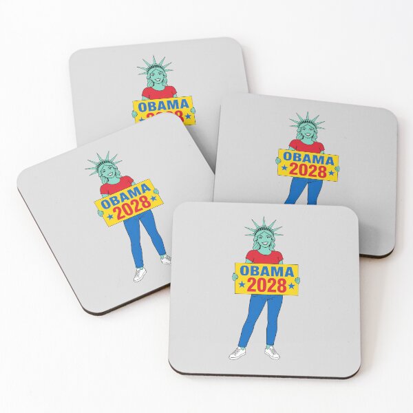 Item preview, Statue of Liberty Obama 2028 Political Pop Art designed and sold by KungPowUnicorn.
