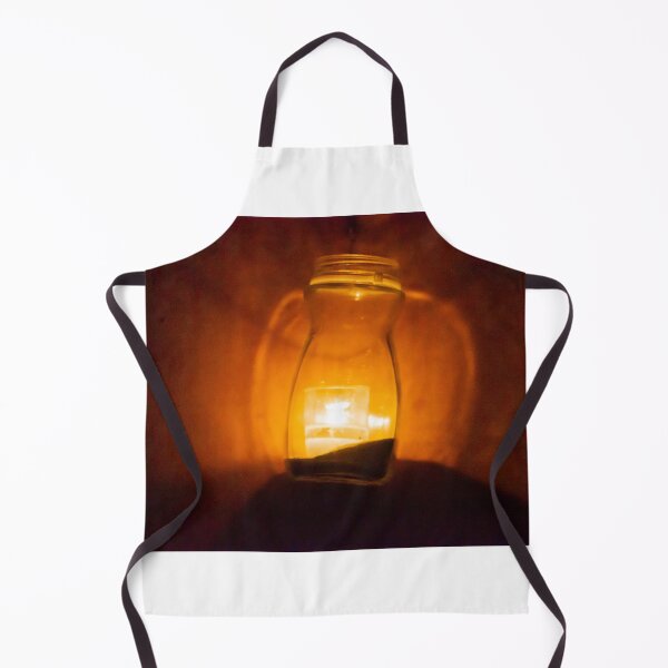 Item preview, Warm Lantern Glow Inside a Glass Jar: Soft Amber Light in a Dark Cozy Scene designed and sold by Nmallia.