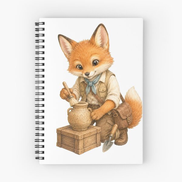 Item preview, Cute Fox Archaeologist designed and sold by photoparadise22.