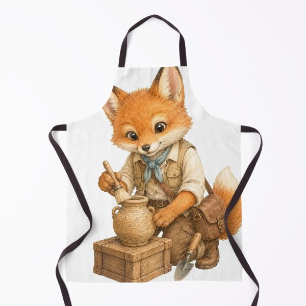 Item preview, Cute Fox Archaeologist designed and sold by photoparadise22.