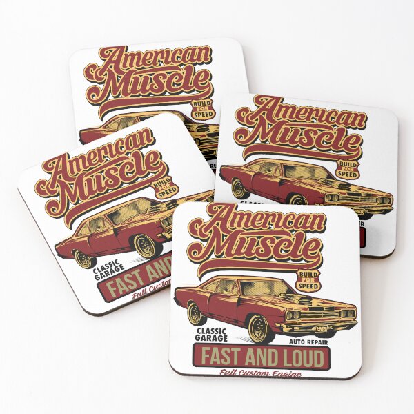 Item preview, American Muscle Fast And Loud Vintage Muscle Car designed and sold by heedooppod.