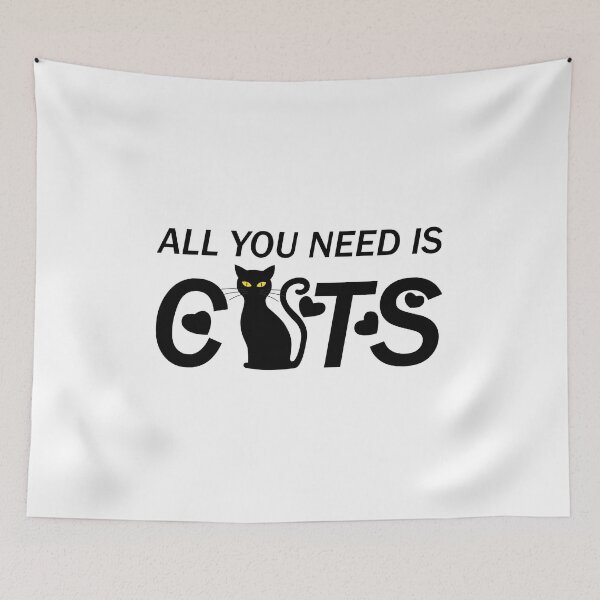 Artikelvorschau, All you need is cats entworfen und verkauft von rehatschek.