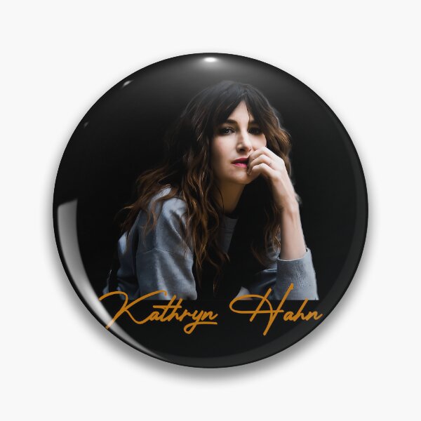 Item preview, Kathryn Hahn Brunette Portrait With Cursive Name designed and sold by PCCreations.