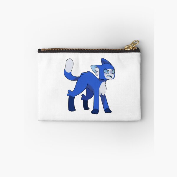 Item preview, Angry Blue Cat Fantasy Warrior Anime Kitten Art designed and sold by Demoreau.