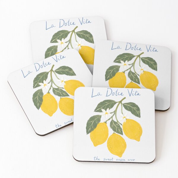 Item preview, La Dolce Vita Lemon Branch Citrus Mediterranean Summer Aesthetic designed and sold by Yellowriversss.