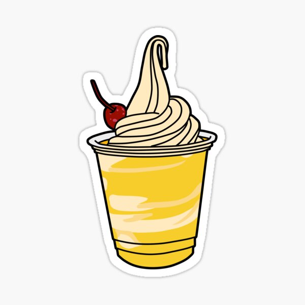 dole whip Sticker