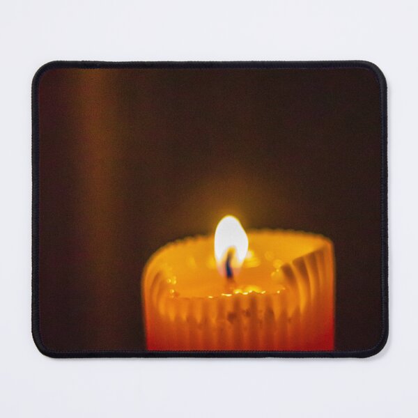 Item preview, Warm Candle Flame Casts Soft Glow Across Dark Room for Cozy Nighttime Ambience designed and sold by Nmallia.
