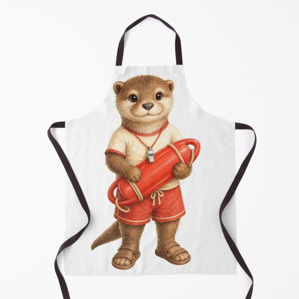 Item preview, Cute Otter Lifeguard designed and sold by photoparadise22.