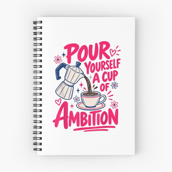 Item preview, Coffee Lover Moka Pot Pour Yourself A Cup of Ambition designed and sold by SaboCollita.