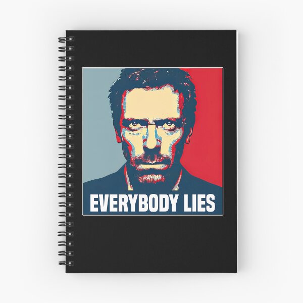 Item preview, Dr House Pop Poster Everybody Lies designed and sold by PCCreations.