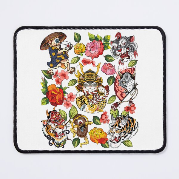 Item preview, Japanese Rose Tattoo designed and sold by linn-kathline.