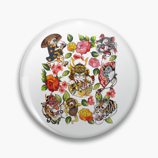 Item preview, Japanese Rose Tattoo designed and sold by linn-kathline.