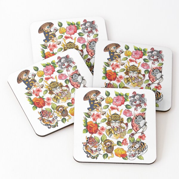 Item preview, Japanese Rose Tattoo designed and sold by linn-kathline.