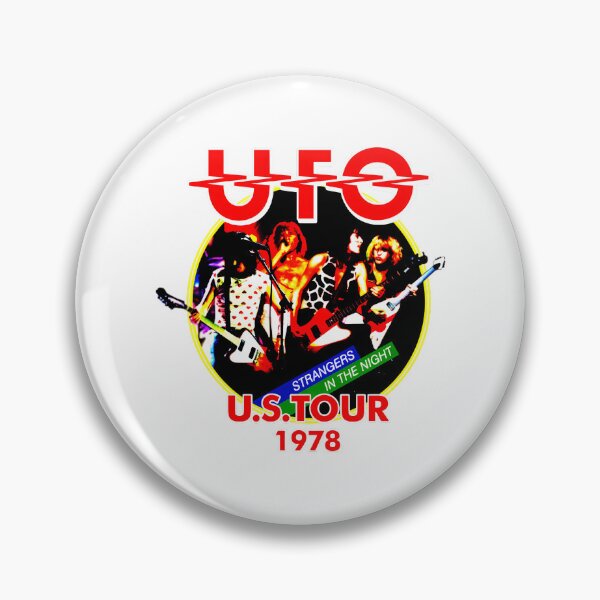 Item preview, UFO Band Strangers In The Night 1978 Tour Graphic designed and sold by RobynPeckArt.
