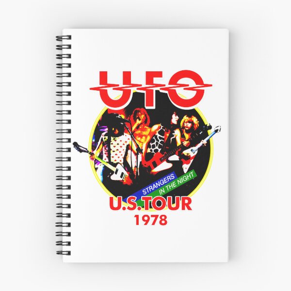Item preview, UFO Band Strangers In The Night 1978 Tour Graphic designed and sold by RobynPeckArt.