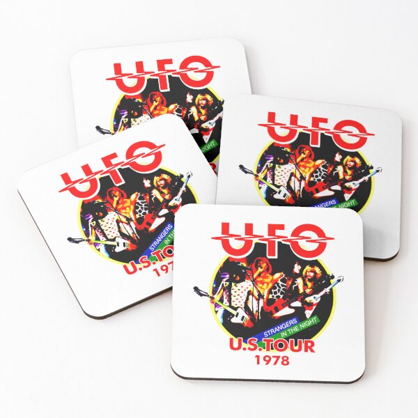 Item preview, UFO Band Strangers In The Night 1978 Tour Graphic designed and sold by RobynPeckArt.