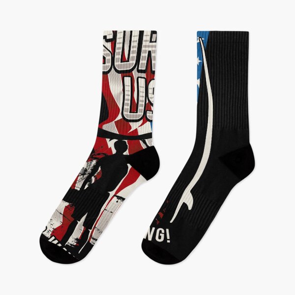 Item preview, Surfin USA Your Wave Is Waiting Patriotic Surfer designed and sold by heedooppod.