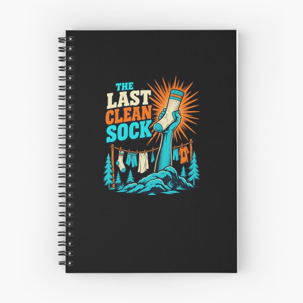 Item preview, Funny The Last Clean Sock Funny Laundry Camping Humor Art designed and sold by elderberry.
