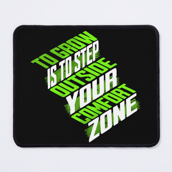 Item preview, Step Outside Comfort Zone Fitness T-Shirt, Workout Motivation designed and sold by baretyas.