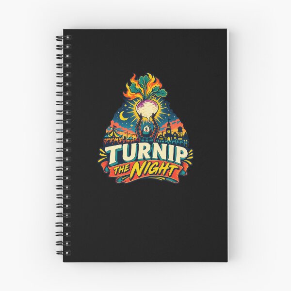 Item preview, Turnip The Night Nighttime Festival Pun designed and sold by elderberry.