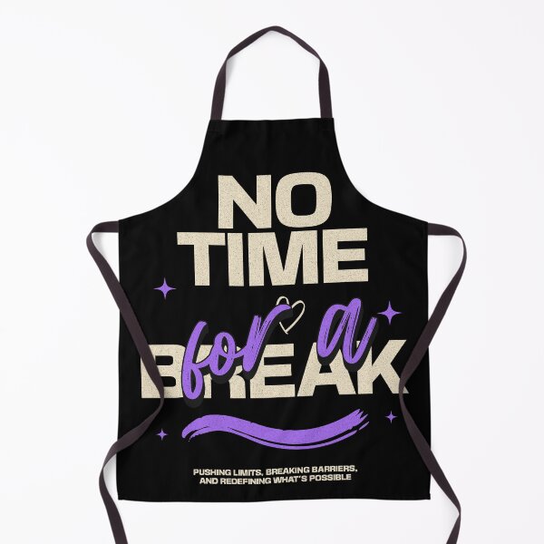 Item preview, No Time For A Break Motivational T-Shirt, Gym Workout Hustle designed and sold by baretyas.