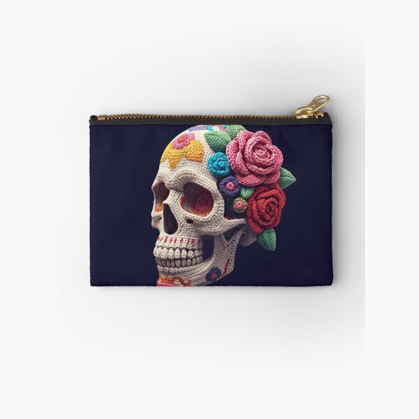 Item preview, Floral Amigurumi Sugar Skull designed and sold by Festive Bug.