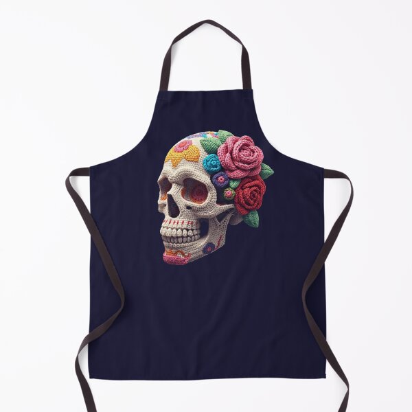 Item preview, Floral Amigurumi Sugar Skull designed and sold by Festive Bug.