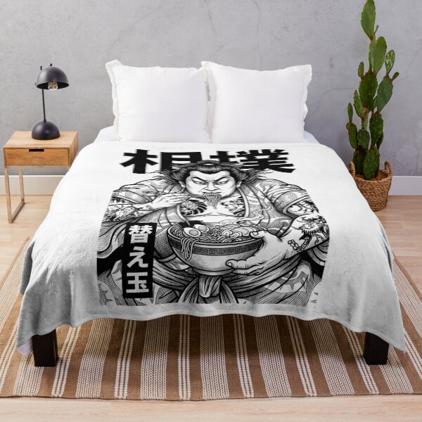 Item preview, Sumo Wrestler Ramen Noodles Second Serving Japanese Kanji designed and sold by GrandeDuc.