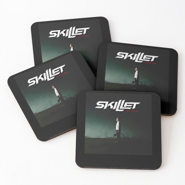 Item preview, Skillet Comatose Christian Rock Band Portrait designed and sold by Rebecca Guntrip.