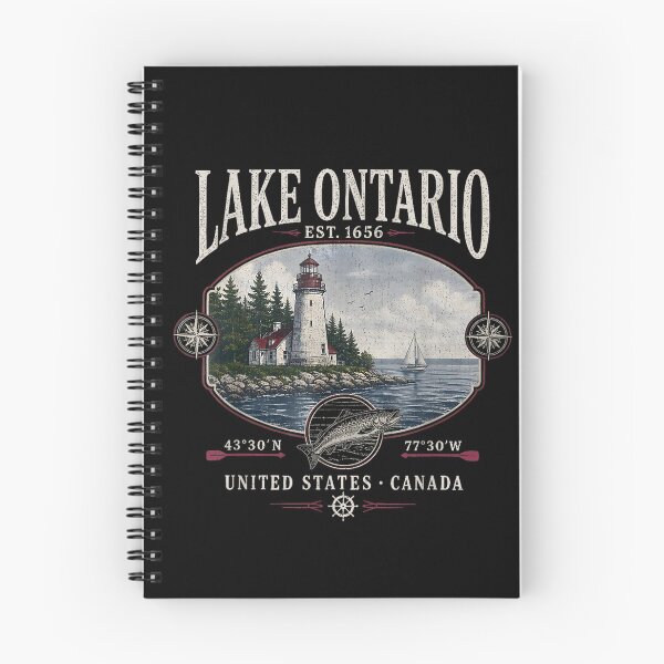 Item preview, Lake Ontario Retro 90's Lake American for Men Women designed and sold by SaboCollita.