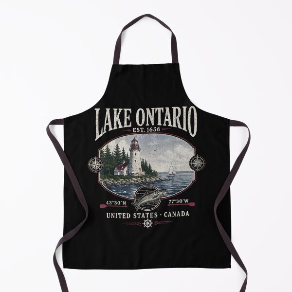 Item preview, Lake Ontario Retro 90's Lake American for Men Women designed and sold by SaboCollita.
