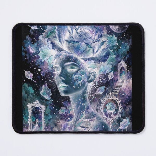 Item preview, Surreal rose watercolor in negative designed and sold by Axokris.