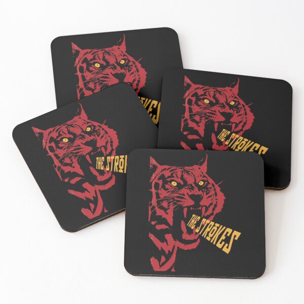 Item preview, The Strokes Tiger Head Rock  designed and sold by Rebecca Guntrip.