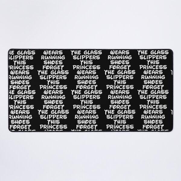 Item preview, Forget The Glass Slippers Running Quote designed and sold by linn-kathline.