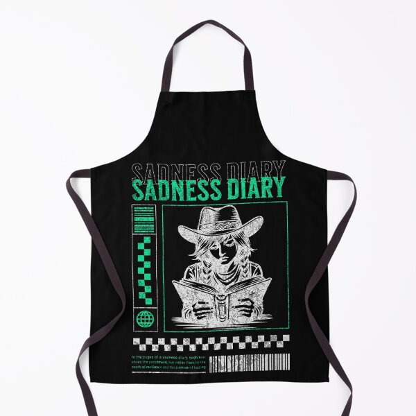 Item preview, Sadness Diary Indie Grunge T-Shirt, Y2K E-Girl Alt Clothing designed and sold by baretyas.