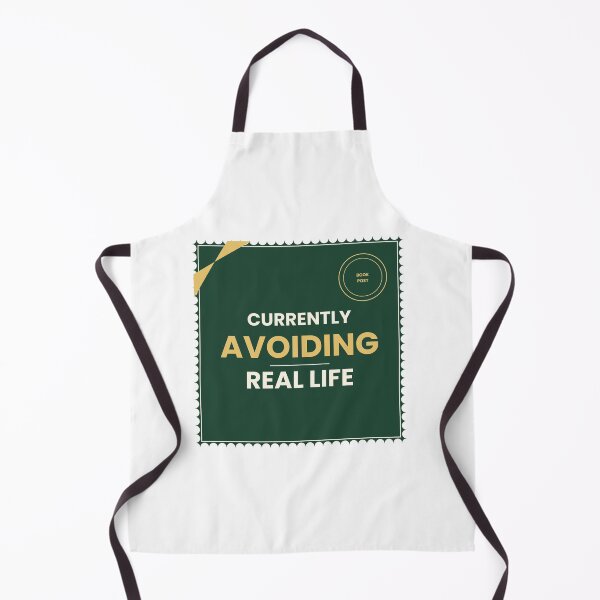 Item preview, Currently Avoiding Real Life Funny Book Lover T-Shirt designed and sold by Mega-Shopping.