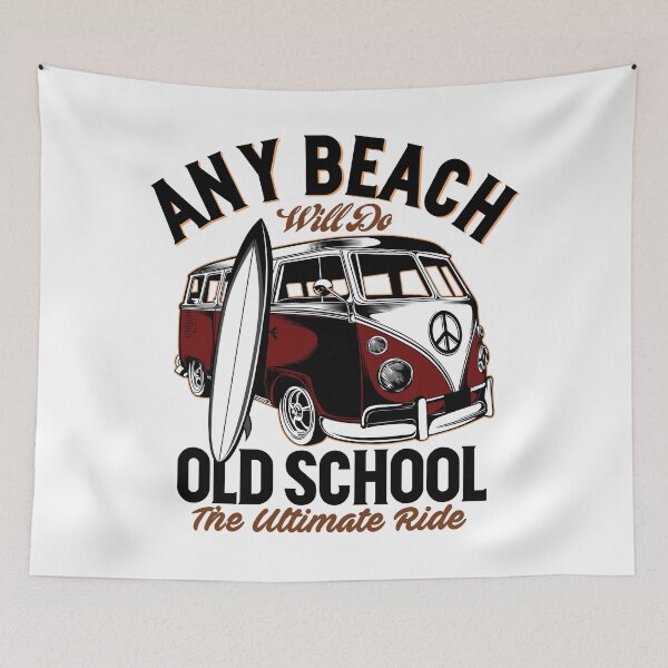 Item preview, Any Beach Will Do The Ultimate Ride Surf Van designed and sold by heedooppod.