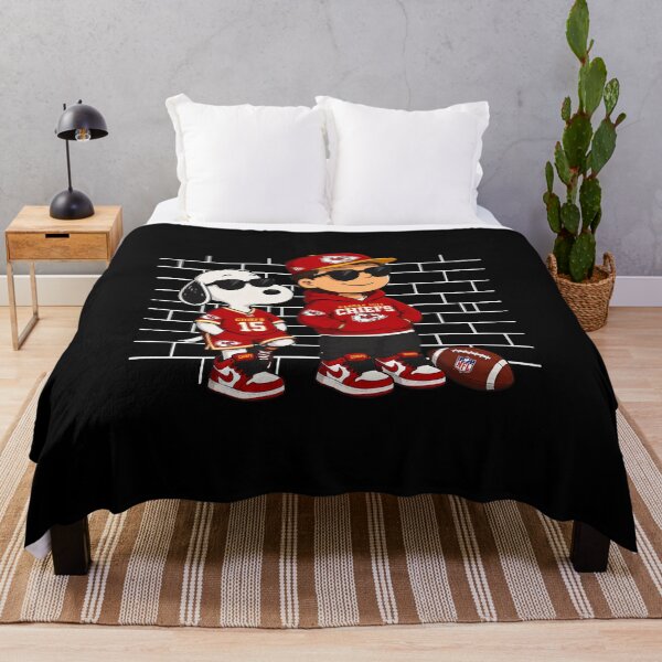 Item preview, Kansas City Chiefs Cartoon Duo with Football designed and sold by VividSurreal.