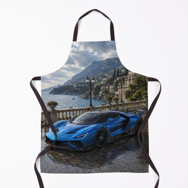 Item preview, Azure Velocity – Luxury Blue Supercar on the Riviera designed and sold by ZYVARENNE.