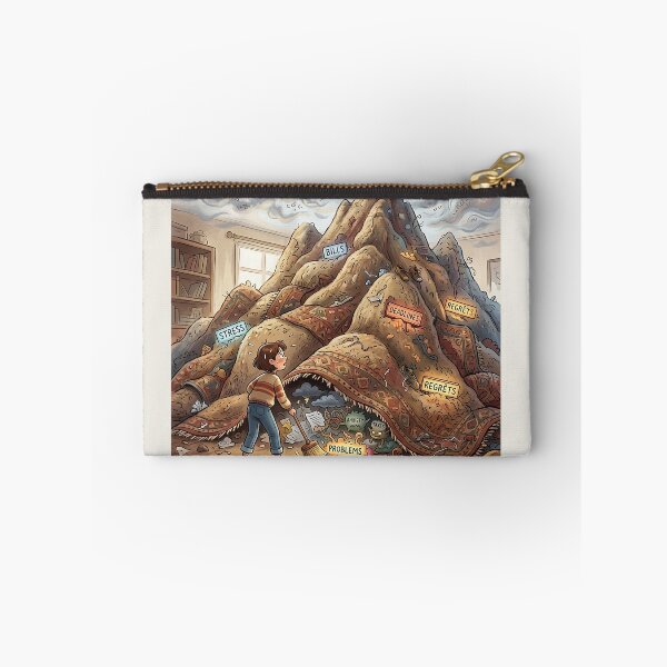 Item preview, Mountain Swept Under Rug Avoidance Humor designed and sold by Michaelragheb.