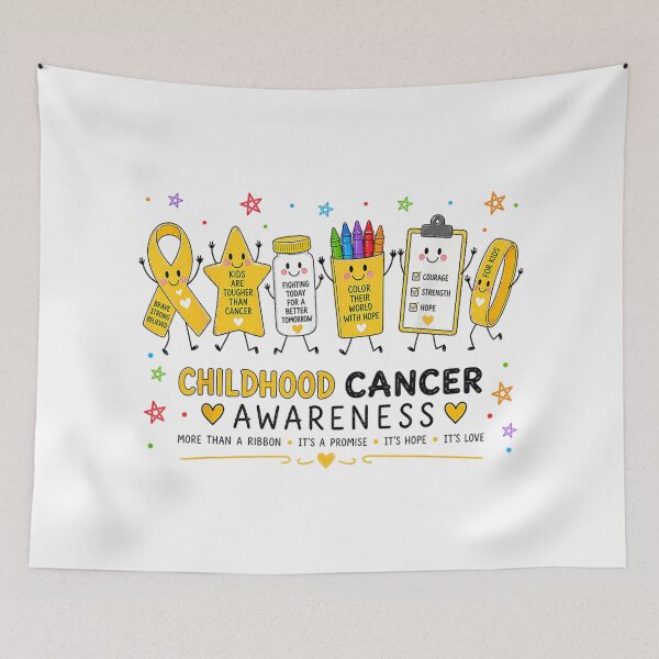 Item preview, Childhood Cancer Awareness Support Squad Men Women Kids designed and sold by NguboNorento.