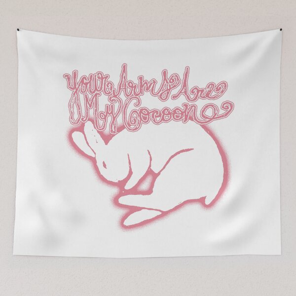 Item preview, Pink Silhouette  Bunny Bedroom Pop Band designed and sold by Tallboy666.