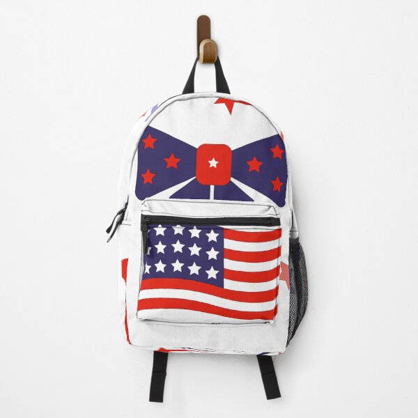 Item preview, 4th of July Patriotic American Flag Uncle Sam Hat Fireworks Vector Sticker Pack designed and sold by ElenMart.