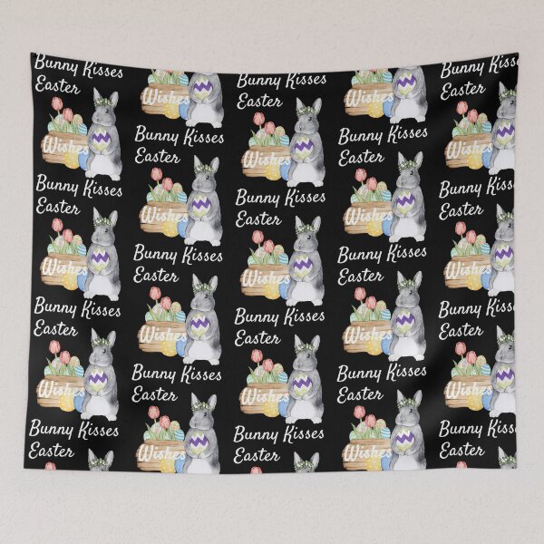 Item preview, Bunny Kisses Easter Wishes designed and sold by ely-brittaney.