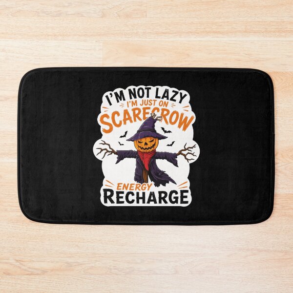 Item preview, I’m Not Lazy, I’m Just On Scarecrow Energy Recharge designed and sold by ArtDzignsZA.