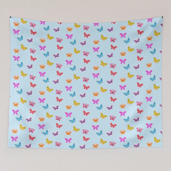 Item preview, Colorful Butterfly Collection – Cute Nature Sticker Set designed and sold by Yasmine Mohammed.
