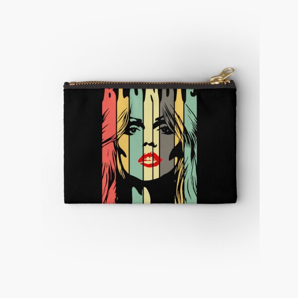 Item preview, Blonde Woman Face Portrait Rainbow Stripes Red Lips designed and sold by MW7Creation.