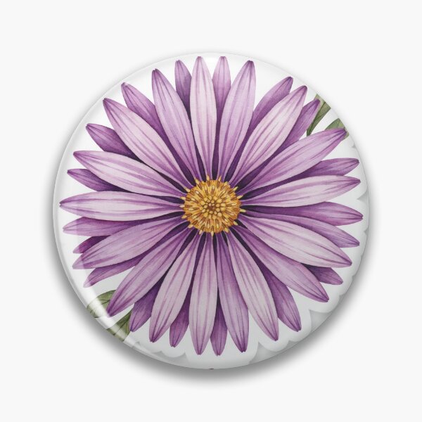 Item preview, September Birth Flower Aster Sticker designed and sold by teemsa.